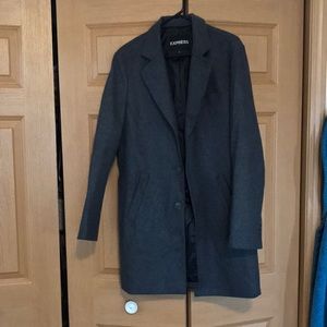 Men’s Express dress coat.